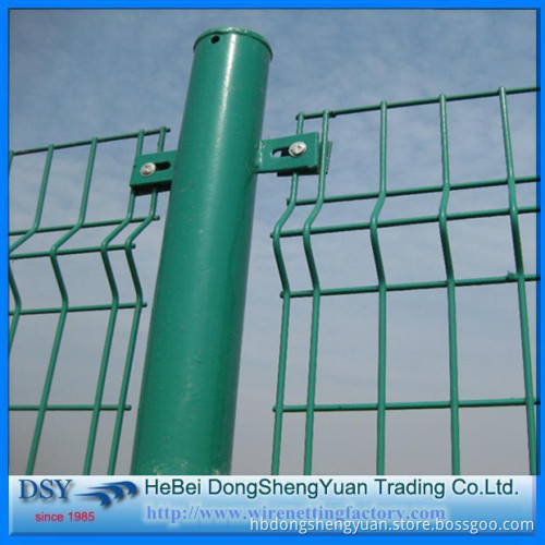 PVC Coated Curved Wire Mesh Fence